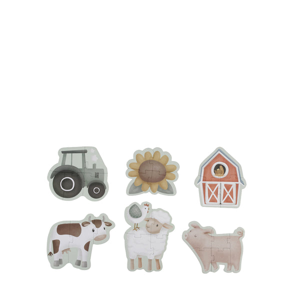 6 In 1 Puzzles - Little Farm
