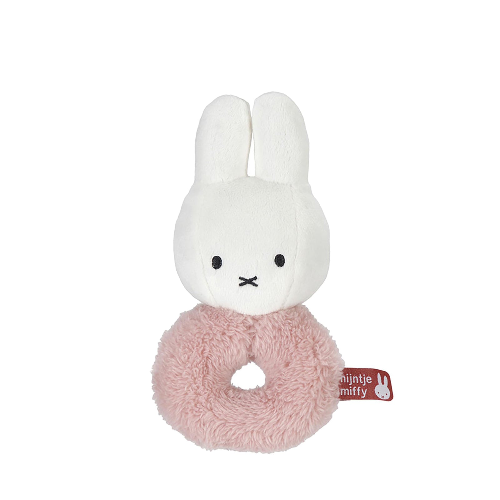 Miffy Rattle Fluffy Pink