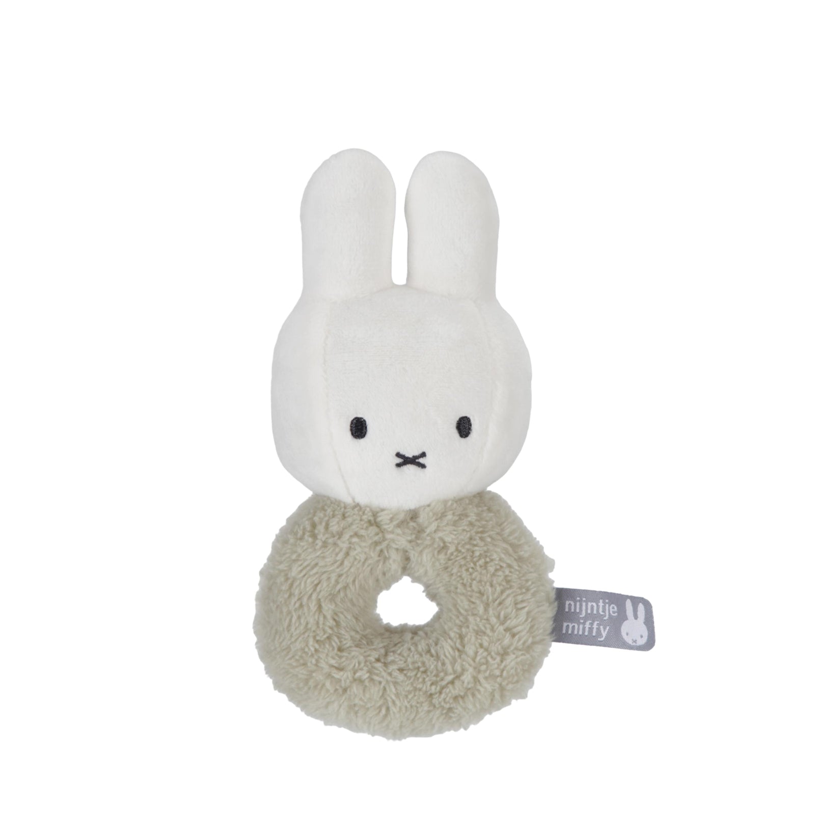 Miffy Rattle Fluffy Green