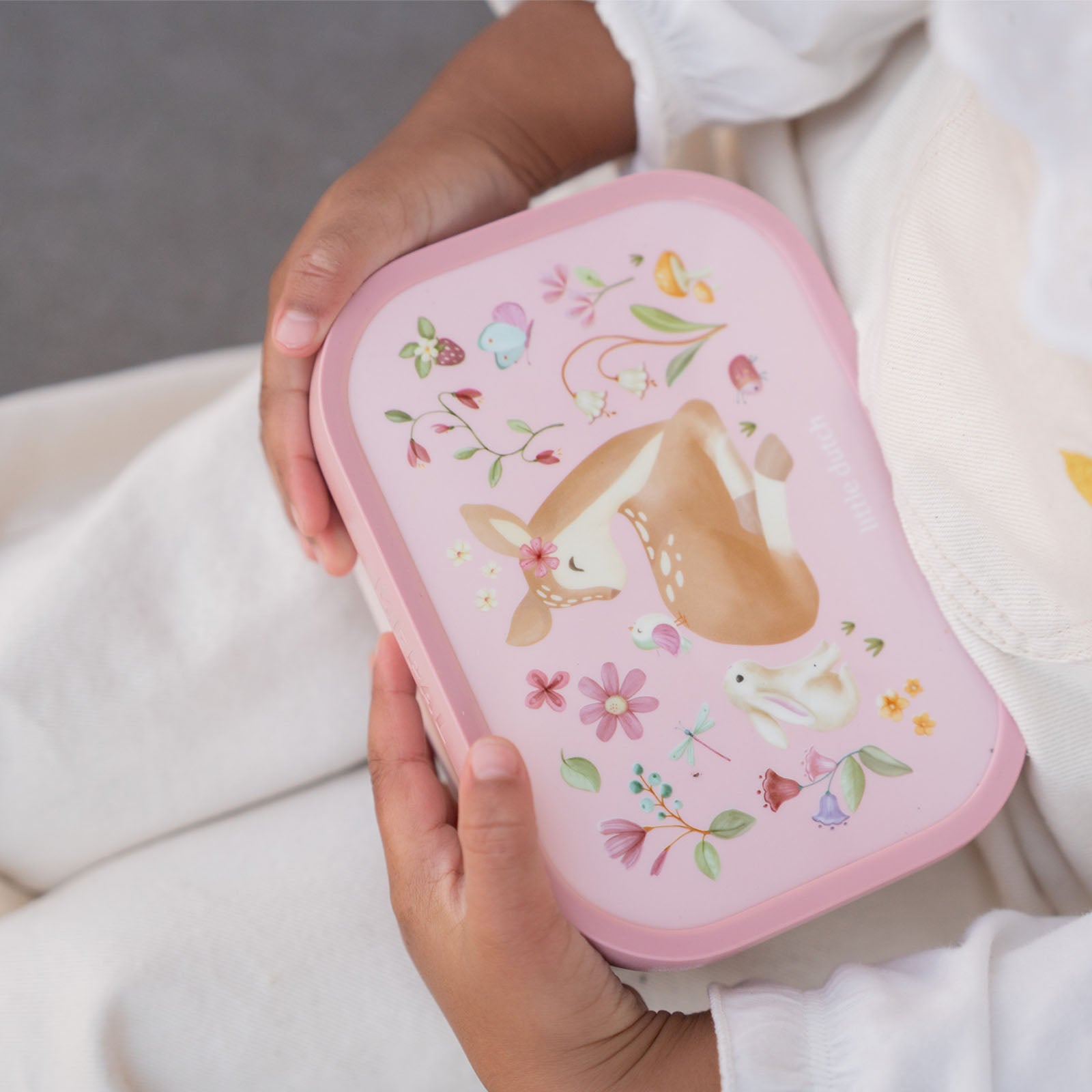 Lunch Box and Drinking Bottle Set - Fairy Garden