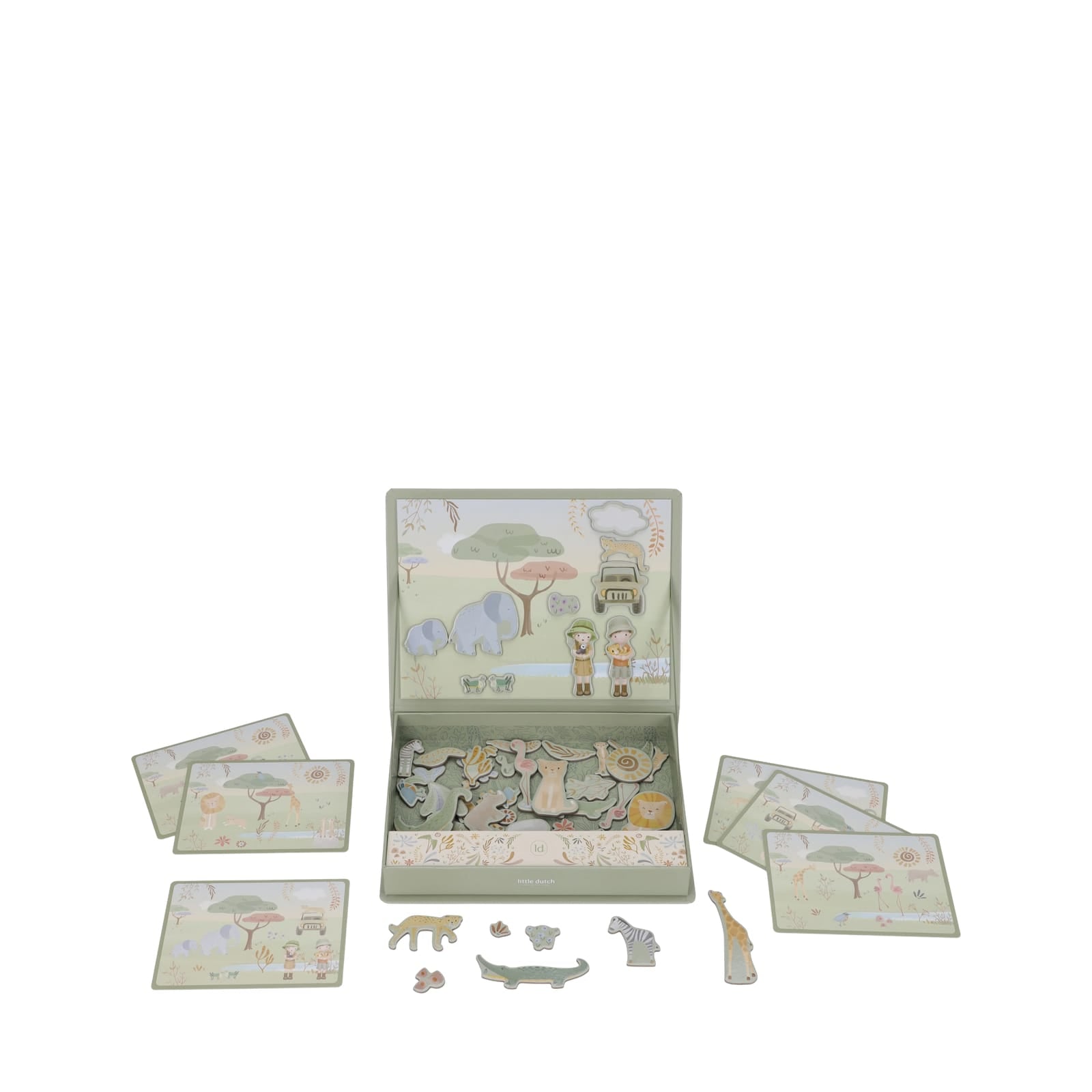 Magnetic Play Board - Safari Friends