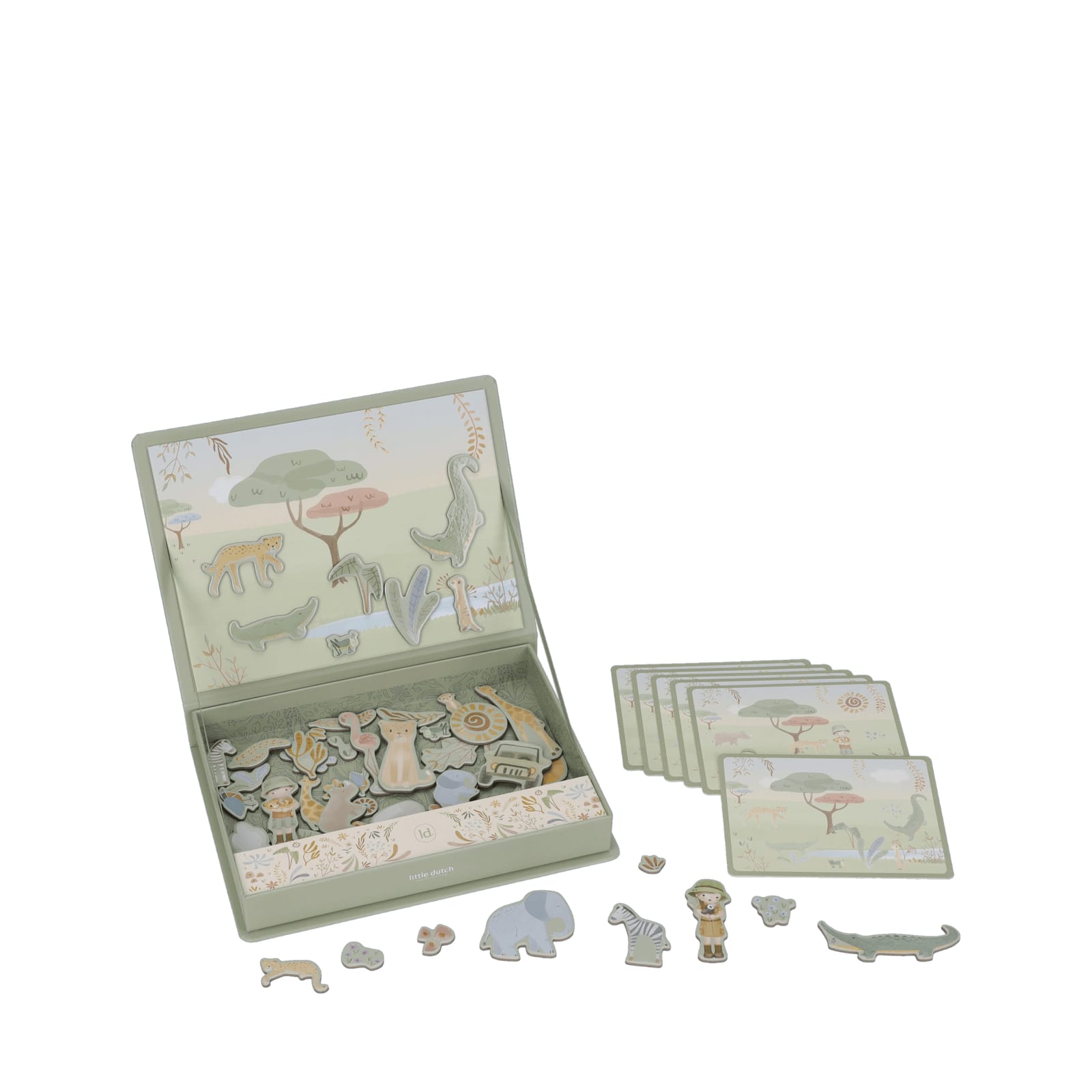 Magnetic Play Board - Safari Friends