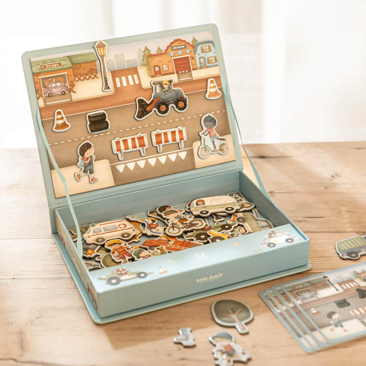 Magnetic Play Board - Jims Vehicles
