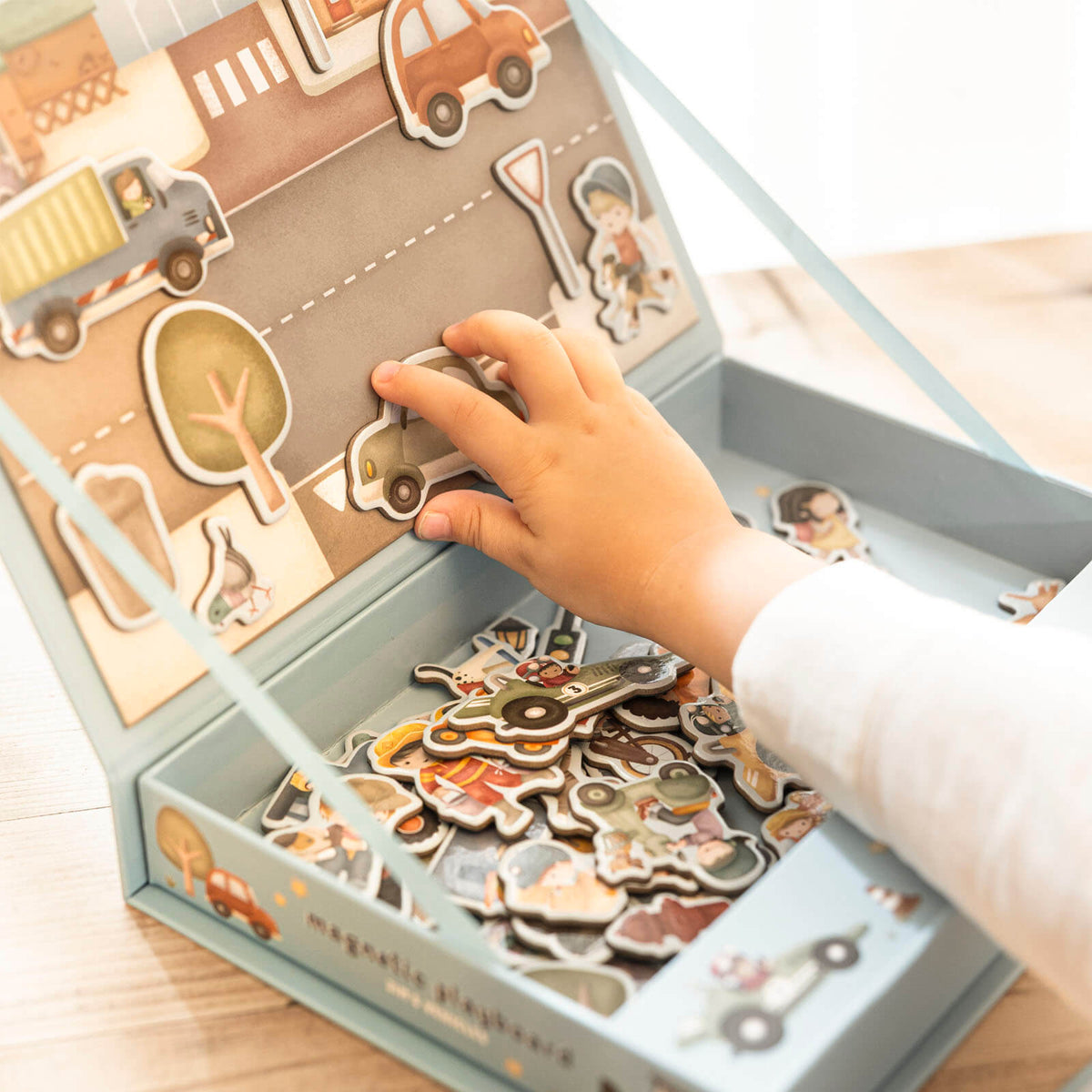 Magnetic Play Board - Jims Vehicles