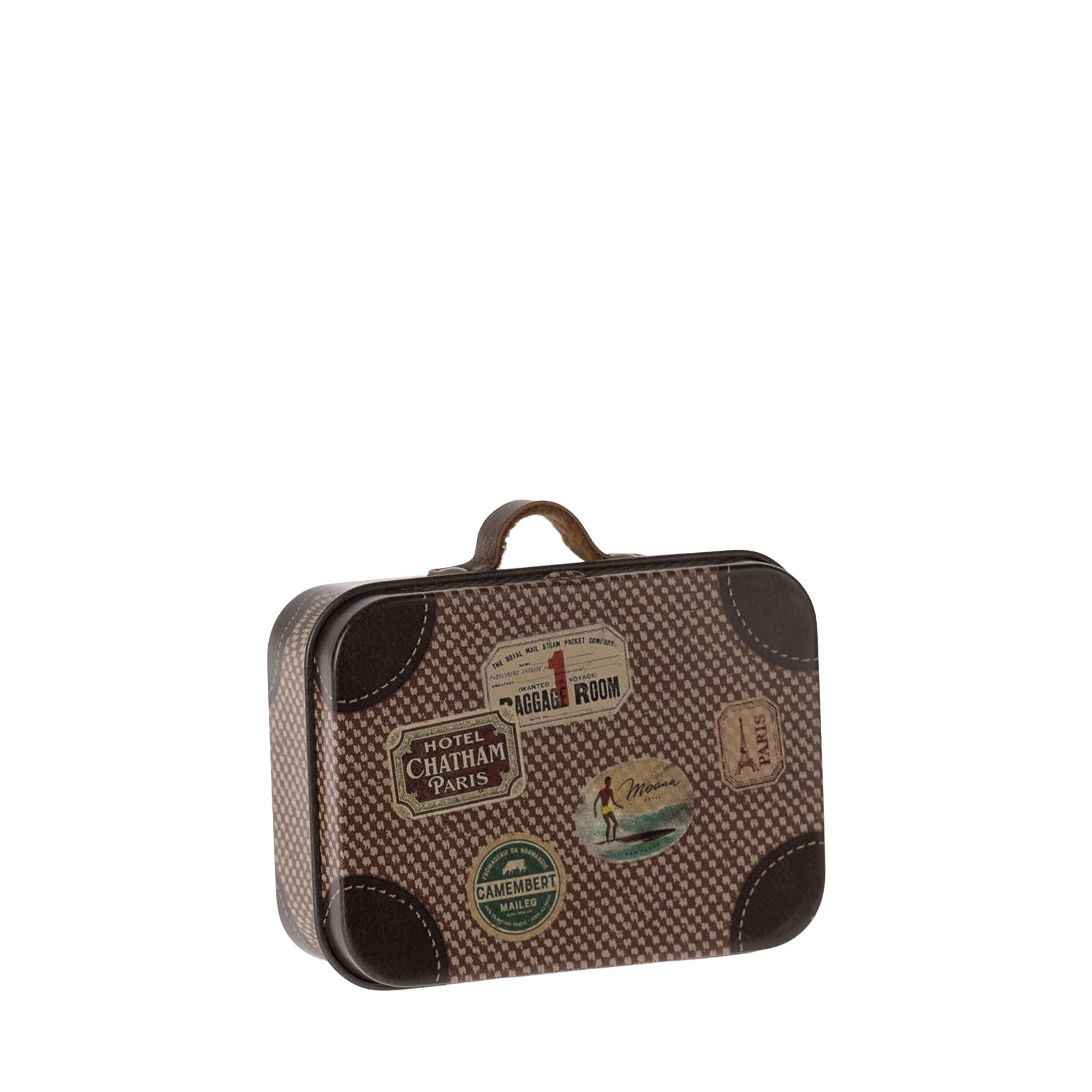 Micro Suitcase - Brown