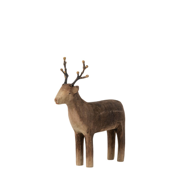 Wooden Reindeer Decoration - Small