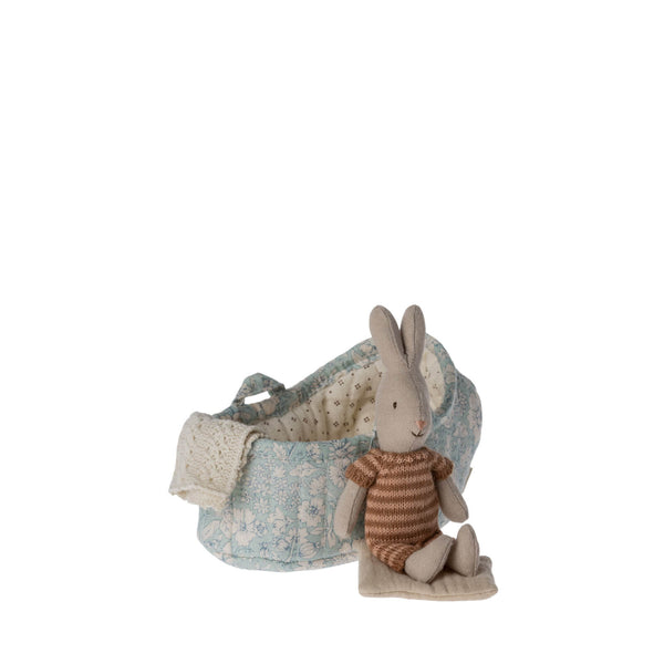 Rabbit In Carry Cot Micro - Brown