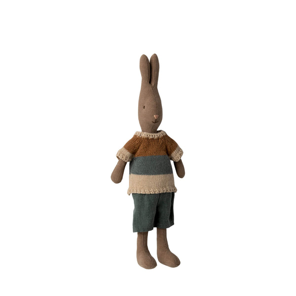 Brown Rabbit Size 2 - Shirt and Shorts