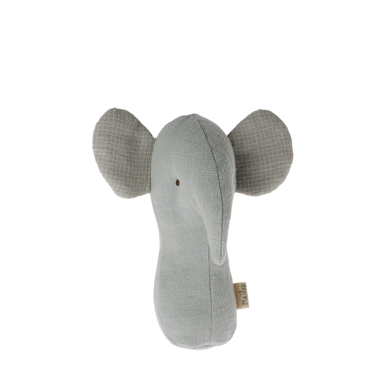 Lullaby Friends Elephant Rattle - Light Dusty Blue