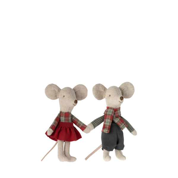 Winter Mice Twins - Little Brother and Sister