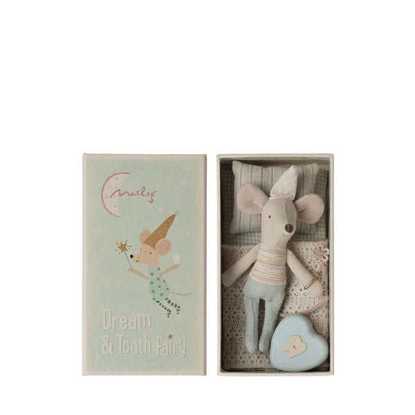 Little Brother Tooth Fairy Mouse In Matchbox