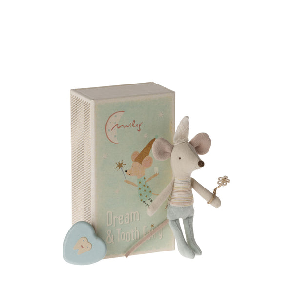 Little Brother Tooth Fairy Mouse In Matchbox