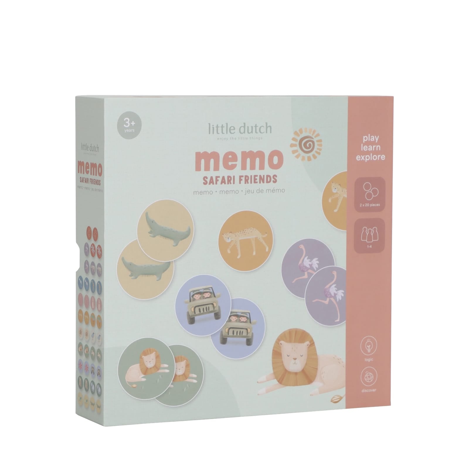 Memory Game - Safari Friends