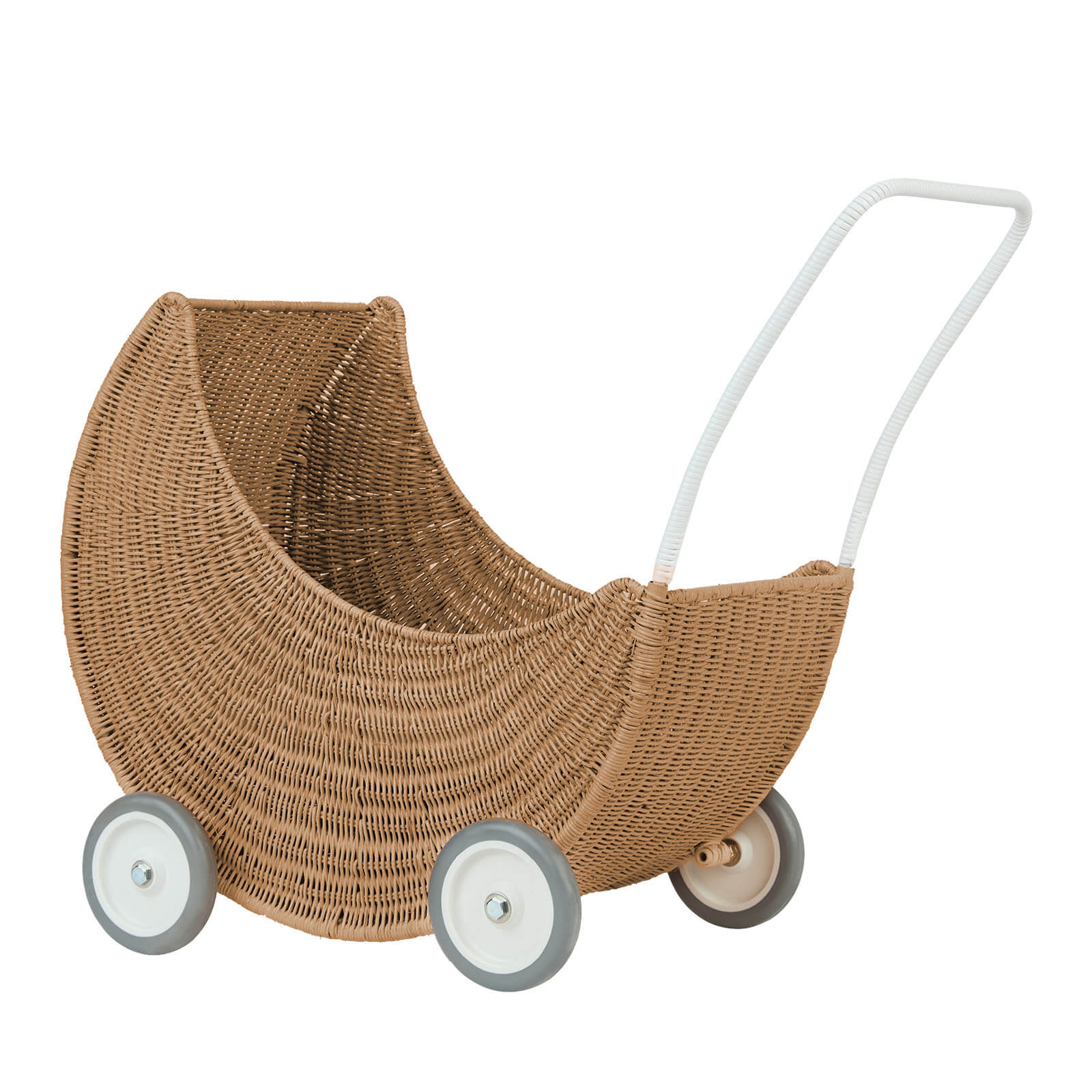 Rattan Moon Stroller - Natural