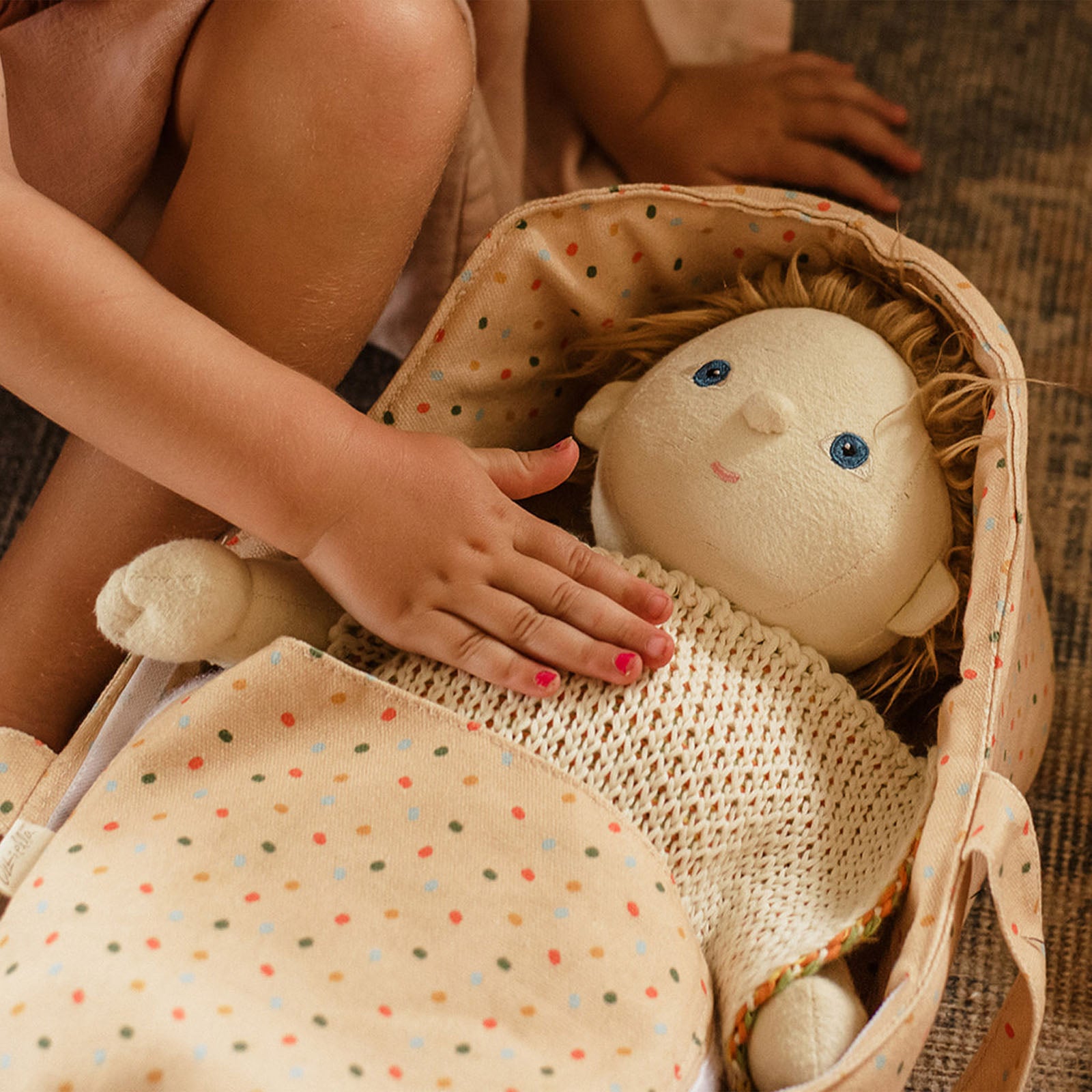 Dinkum Doll Carry Cot - Gumdrop