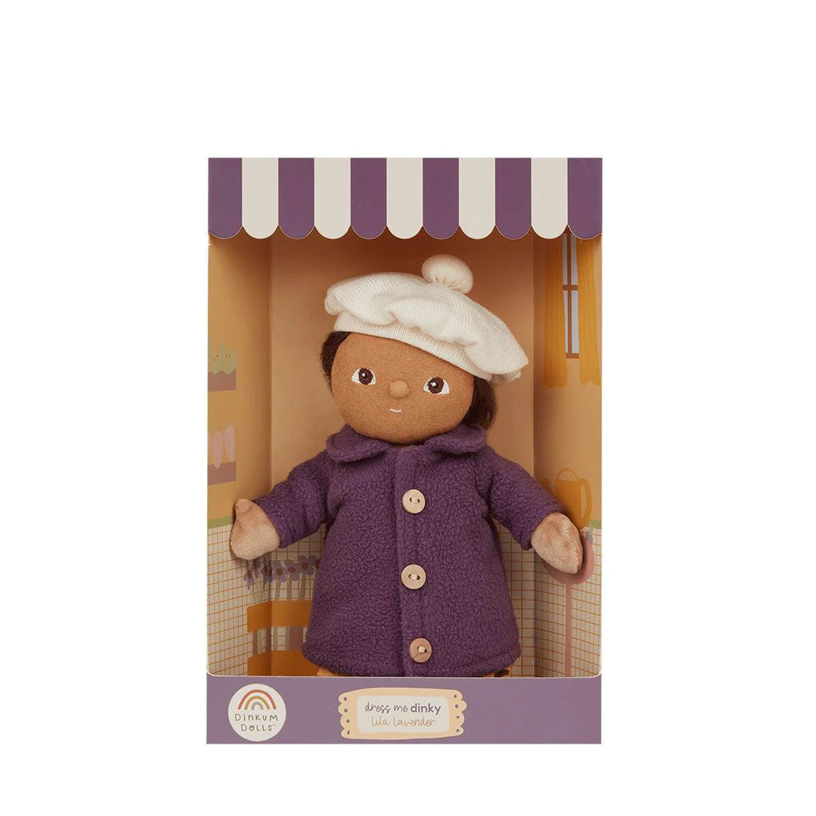 Dress Me Dinky Doll - Lila Lavender