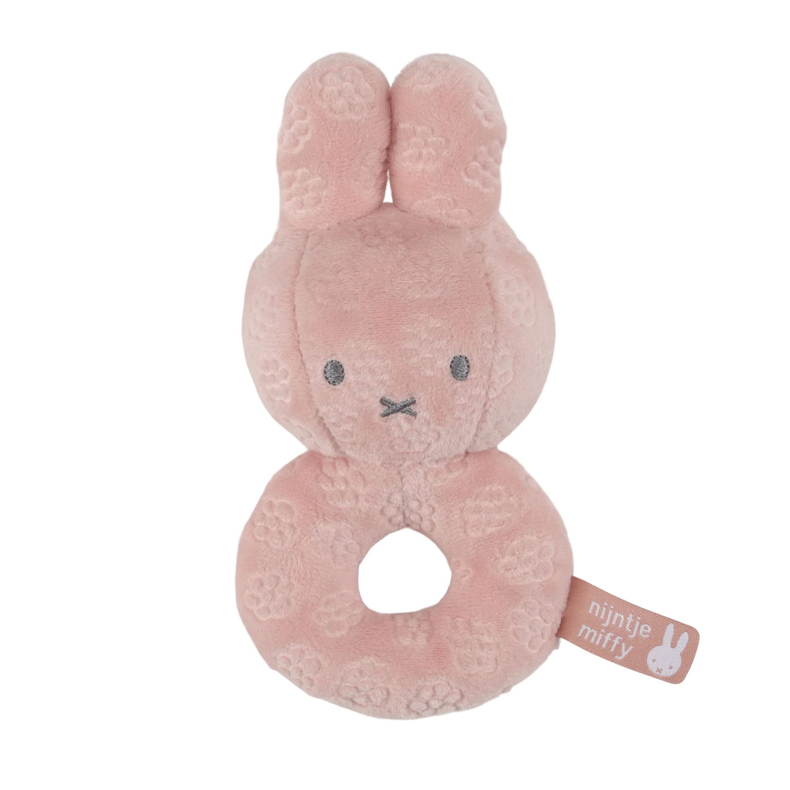 Miffy Rattle - Pink Flower