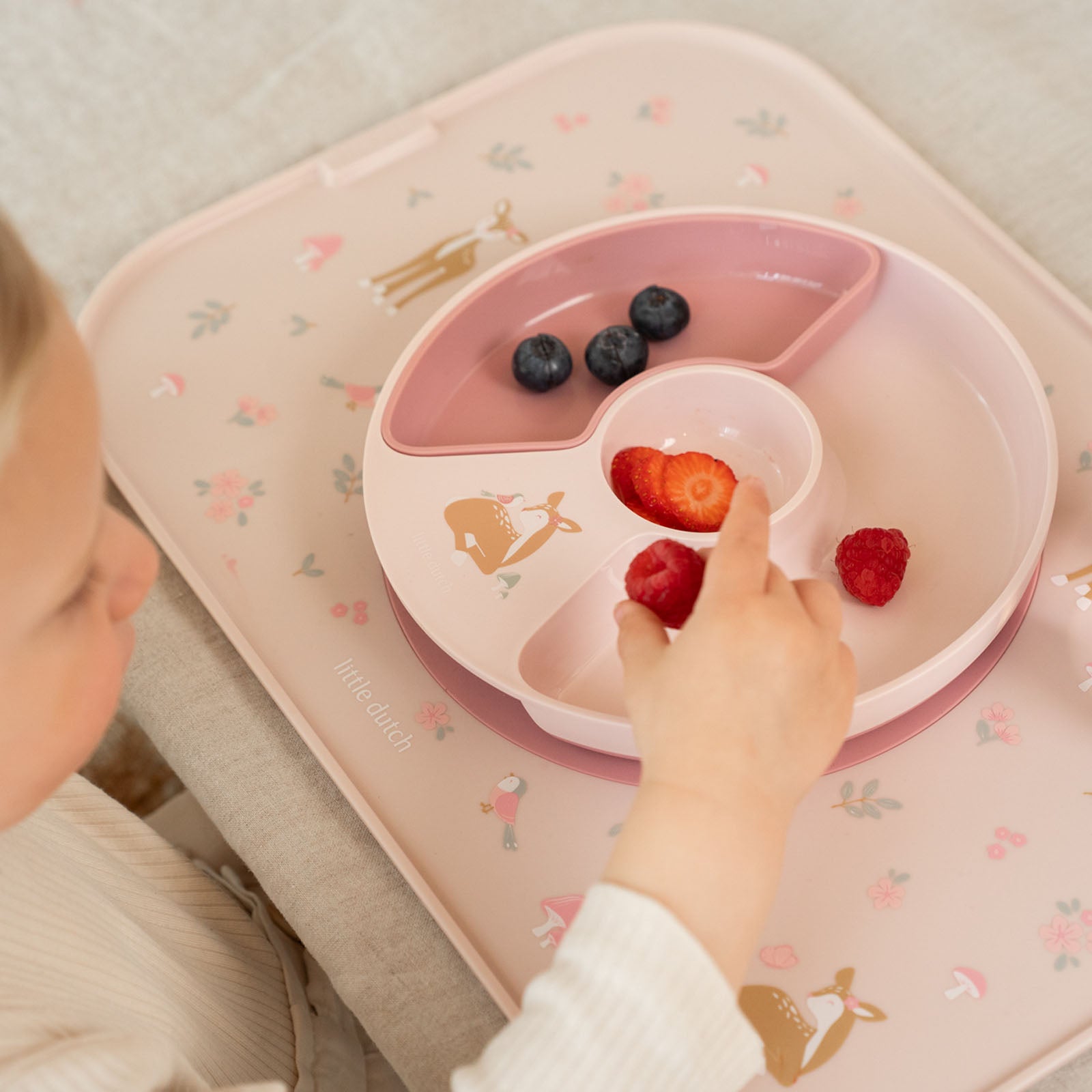 Baby Dinnerware 3 Piece Set - Fairy Garden