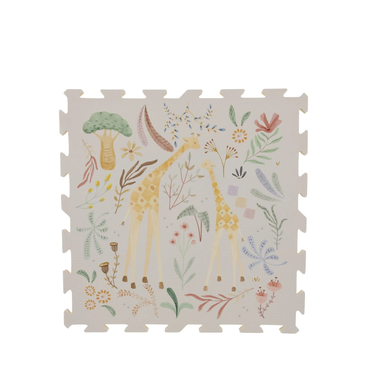 Play Foam Mat XL - Safari Friends