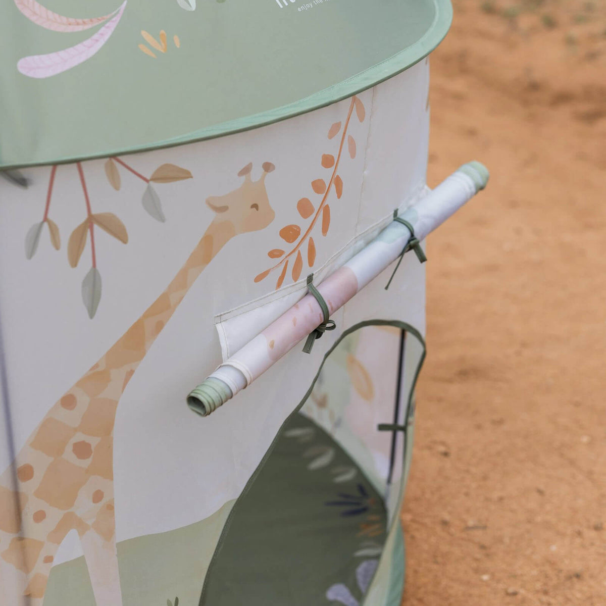 Tent With Play Tunnel - Safari Friends