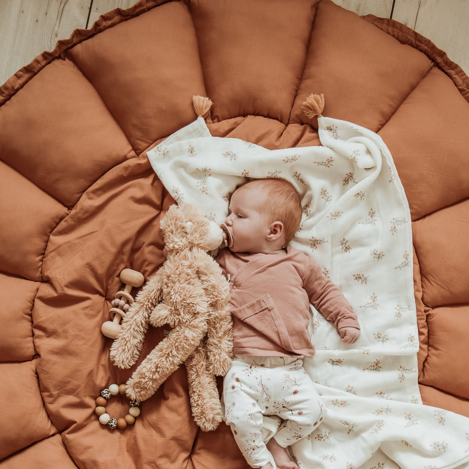 Bloom Tawny Brown Baby Mat / Playmat