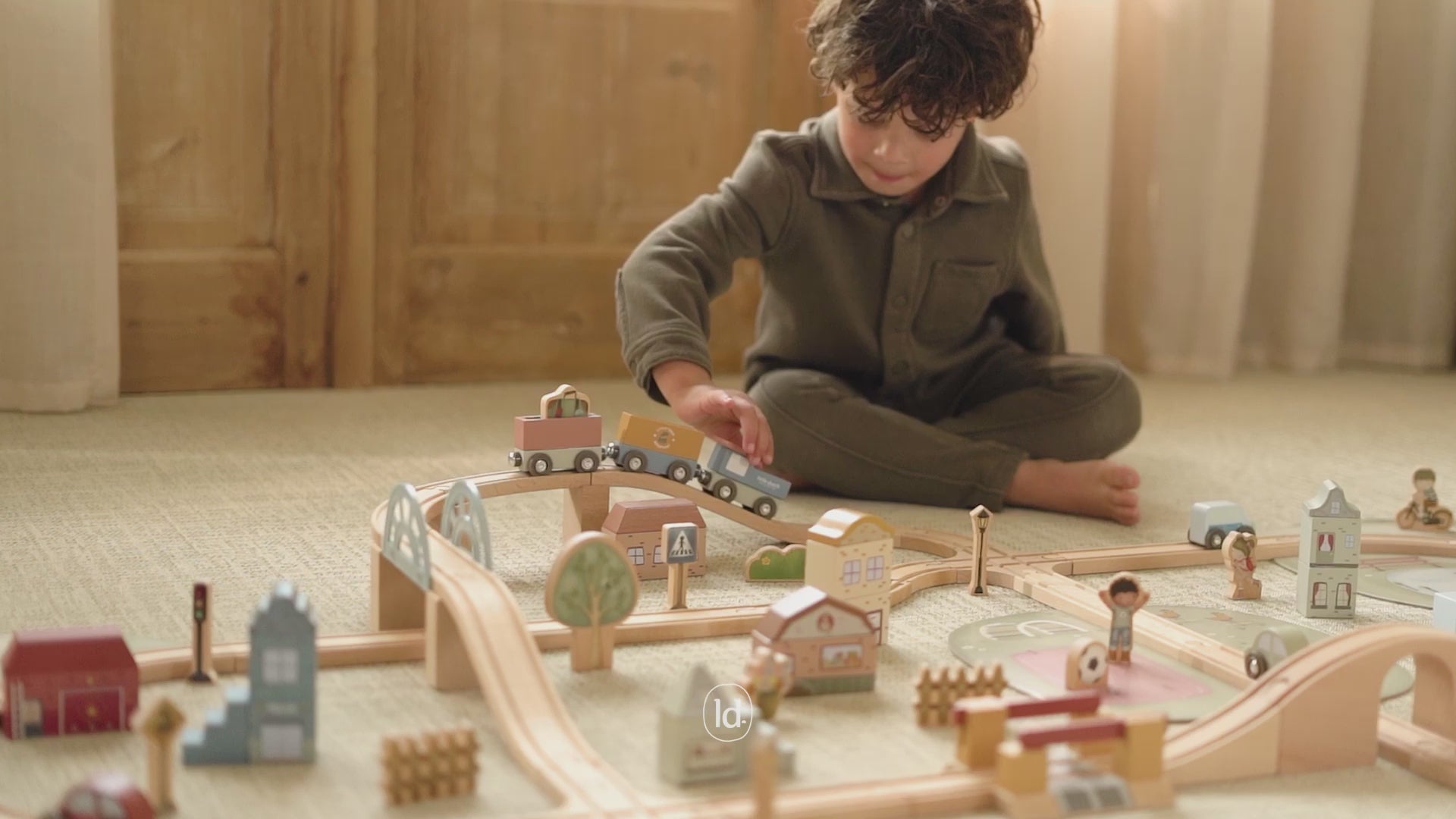 Little Dutch Railway Train XXL Set Starter Kit