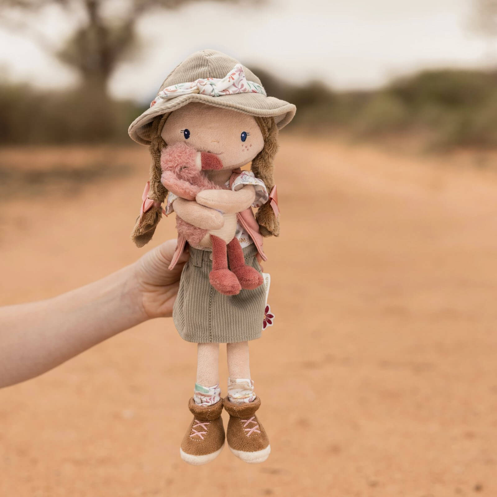 Soft Cuddle Doll - Ranger Rosa 35cm