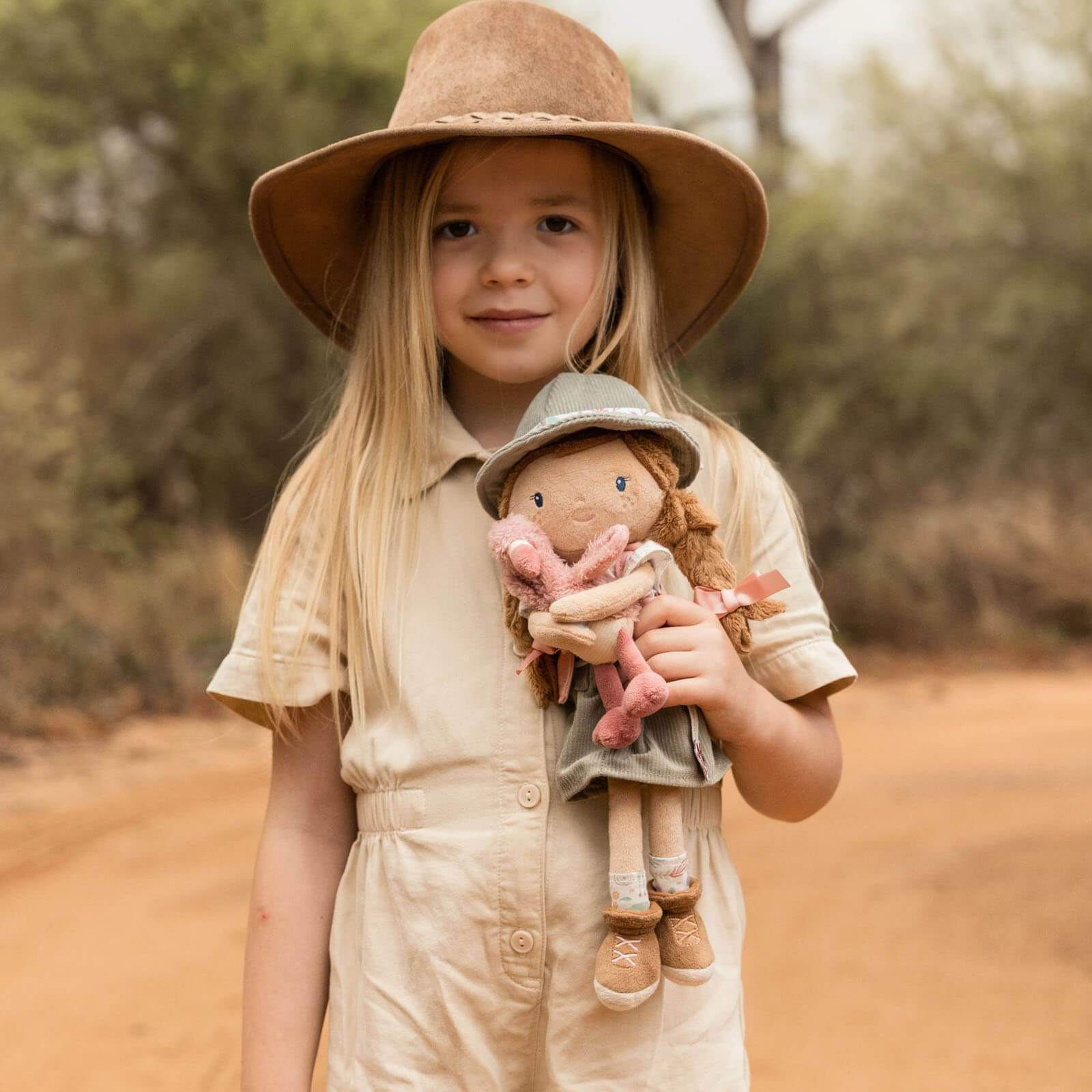 Soft Cuddle Doll - Ranger Rosa 35cm