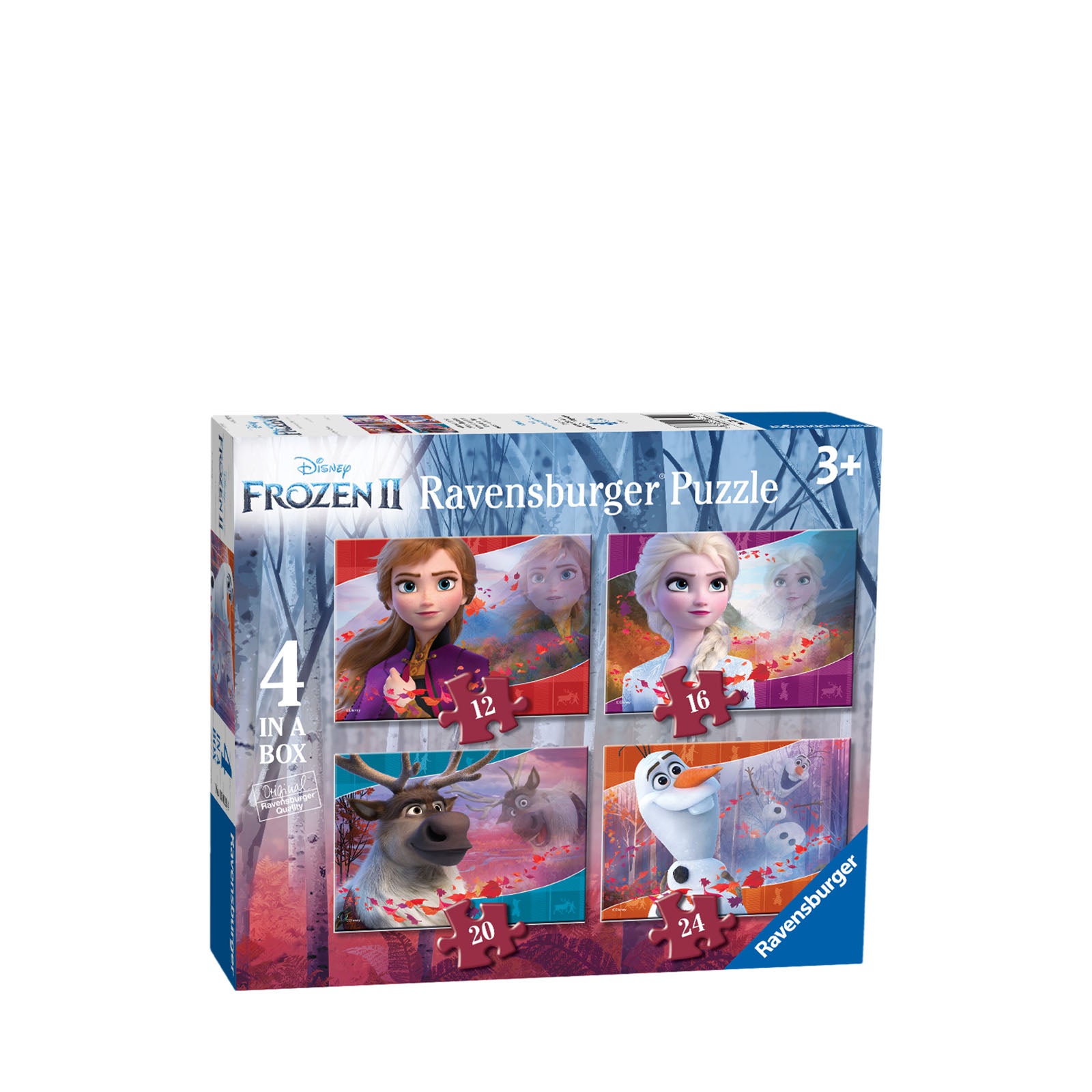 Disney Frozen 2 - 4 Puzzles In a Box