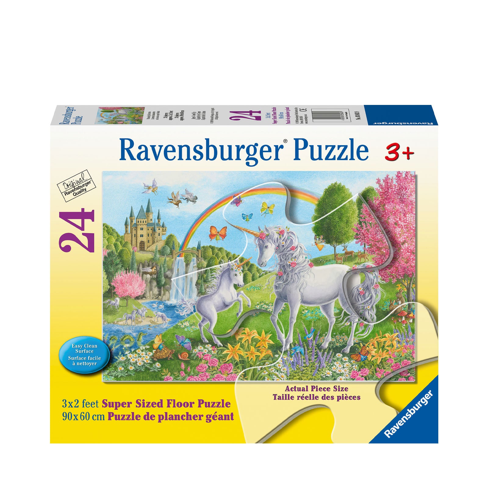 Prancing Unicorns - 24 Piece Giant Floor Puzzle