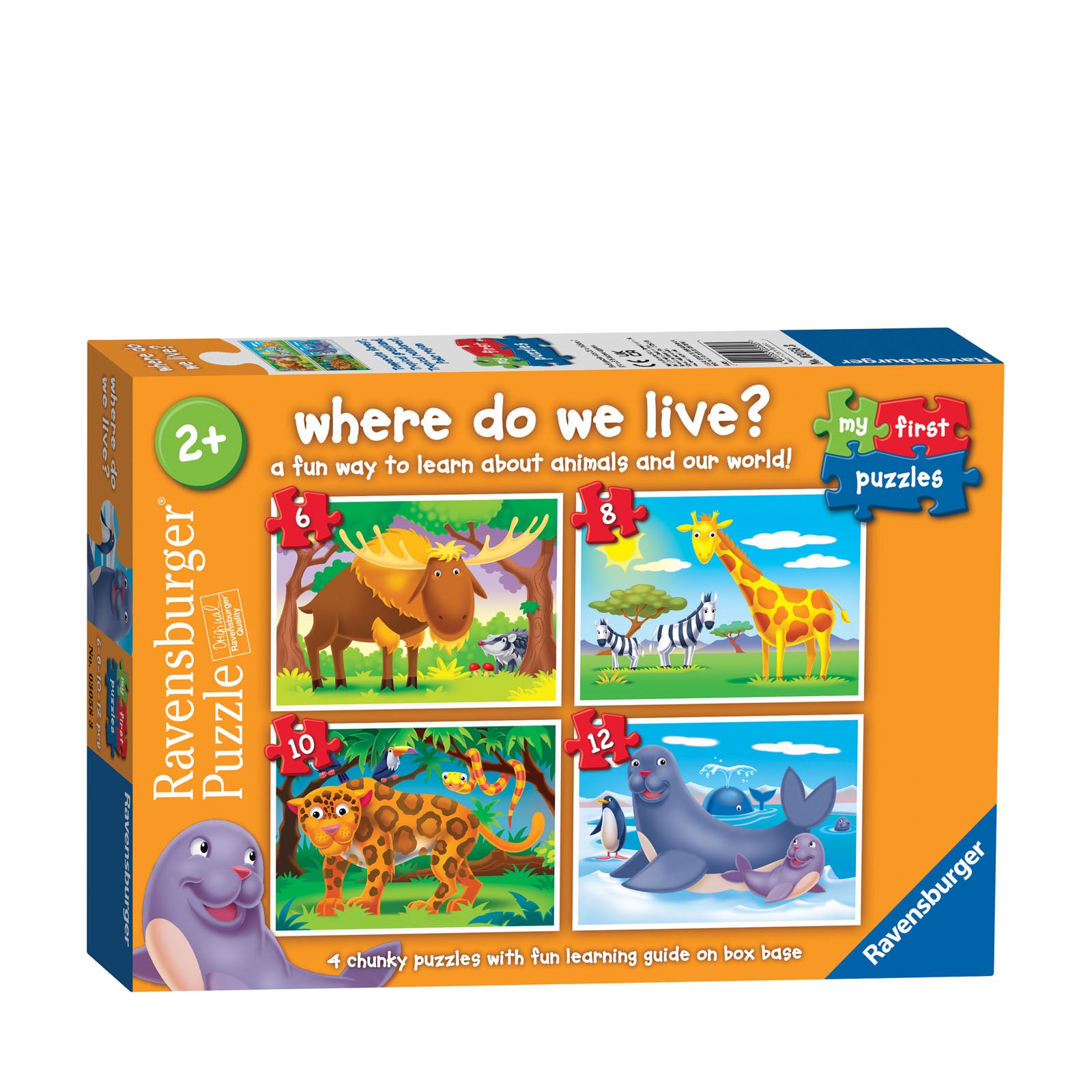 Where Do We Live - My First Puzzles