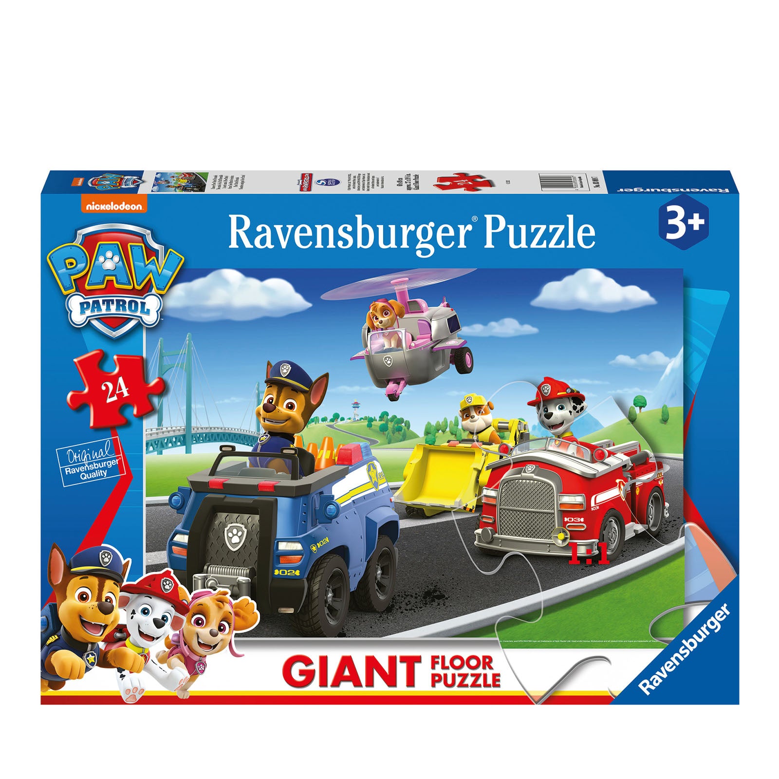 Paw Patrol - Giant Floor Puzzle 24 Piece