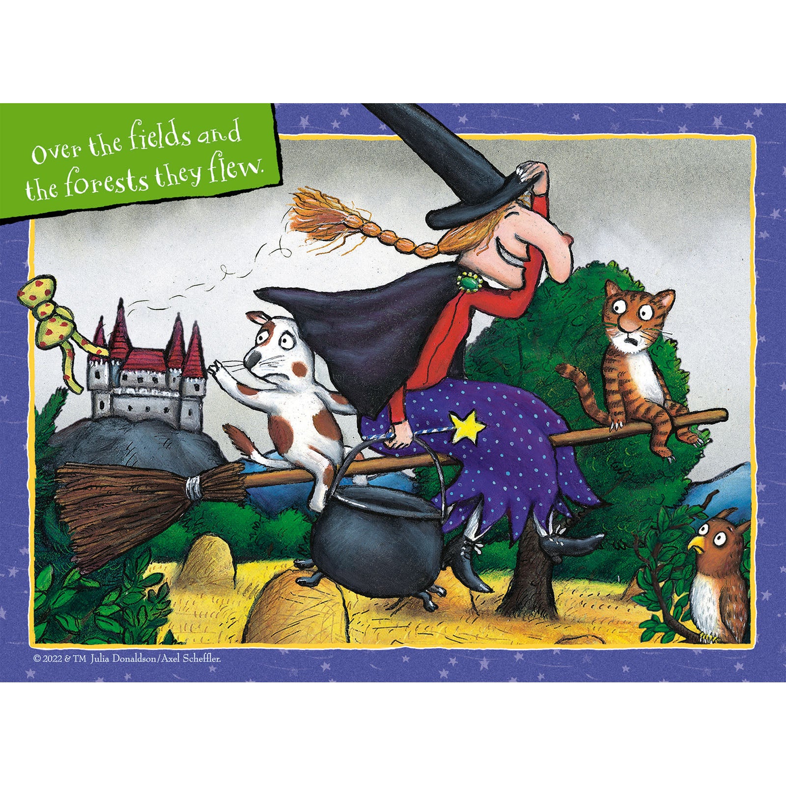 Room on the Broom - 4 Puzzles In a Box