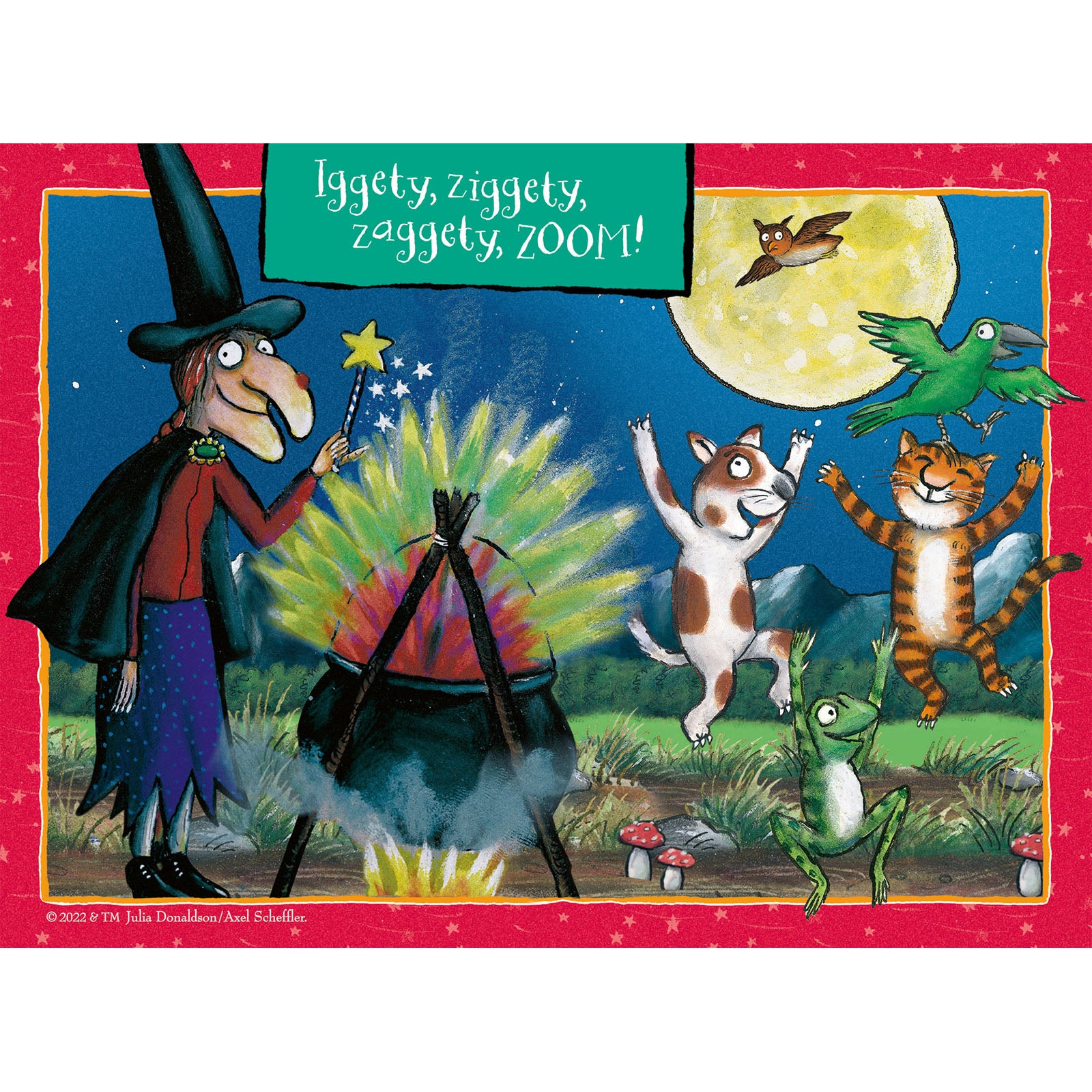 Room on the Broom - 4 Puzzles In a Box