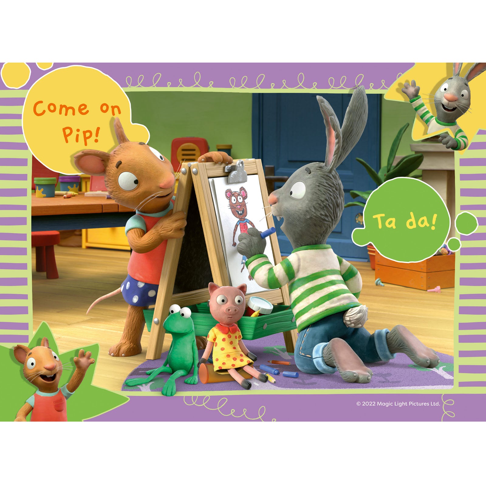 Pip and Posy - 4 Puzzles In a Box