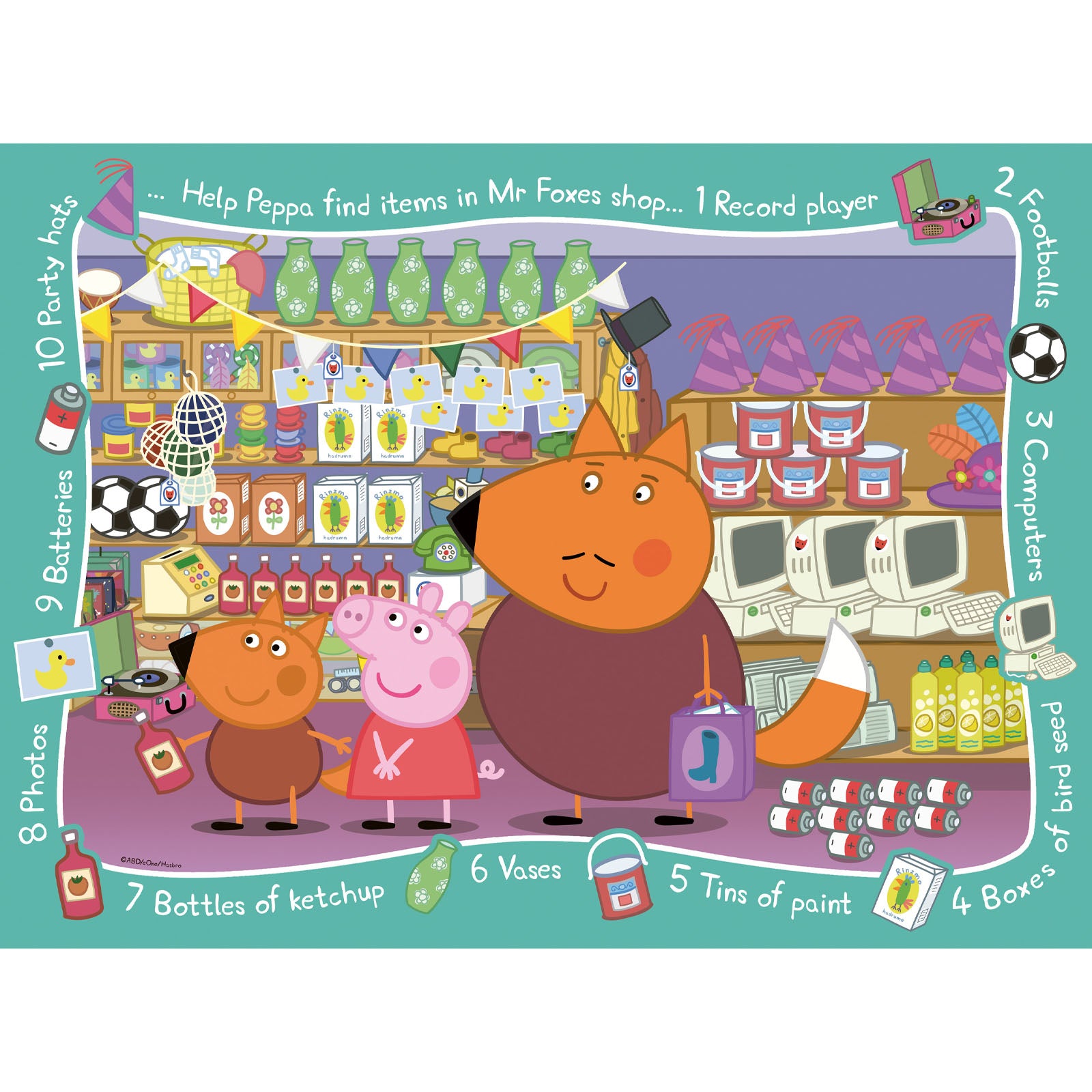 Peppa Pig - 16 Piece Floor Puzzle