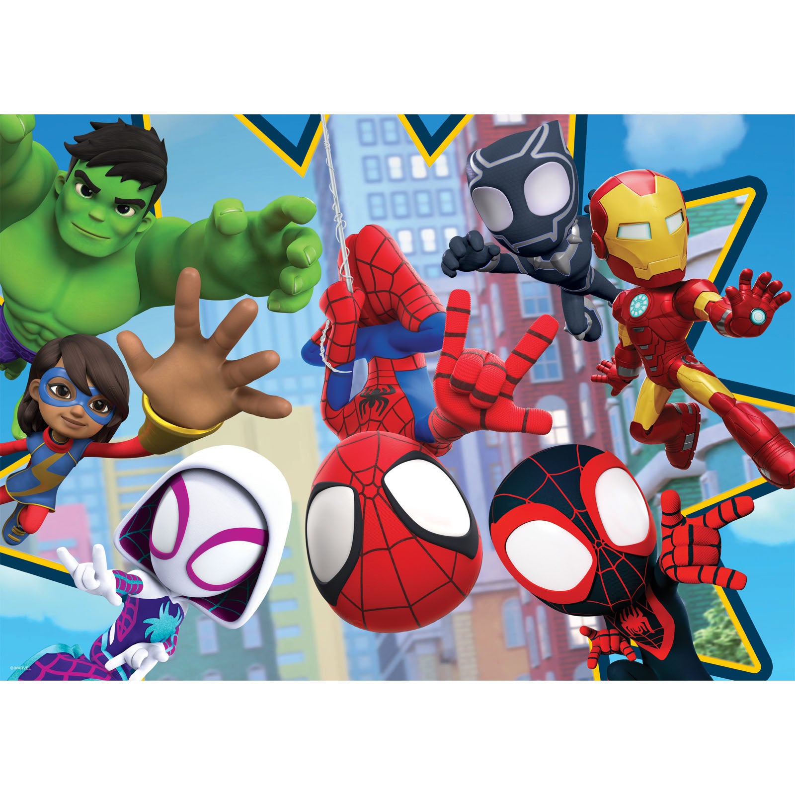 Marvel Spidey and His Amazing Friends - Giant Floor Puzzle 24 Piece