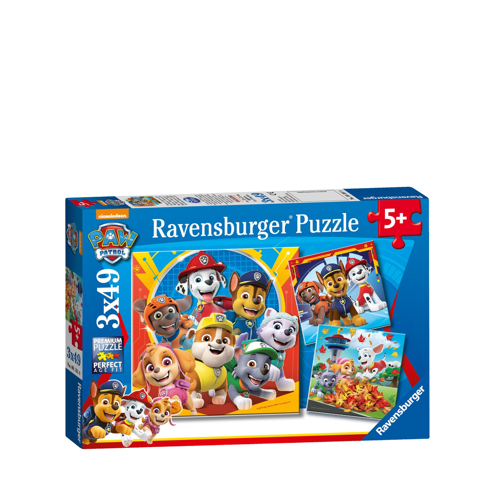 Paw Patrol - 3 x 49 Piece Puzzles