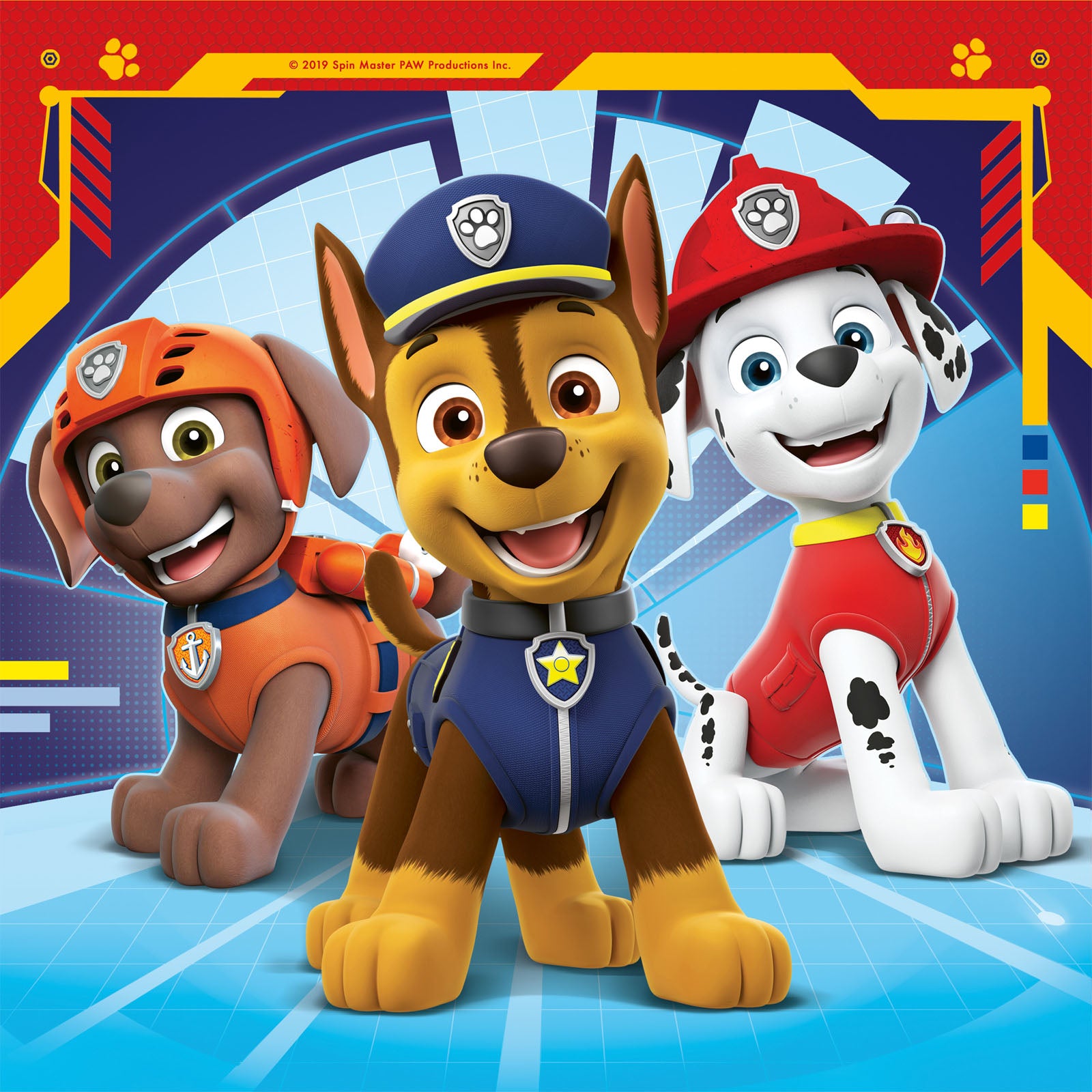 Paw Patrol - 3 x 49 Piece Puzzles