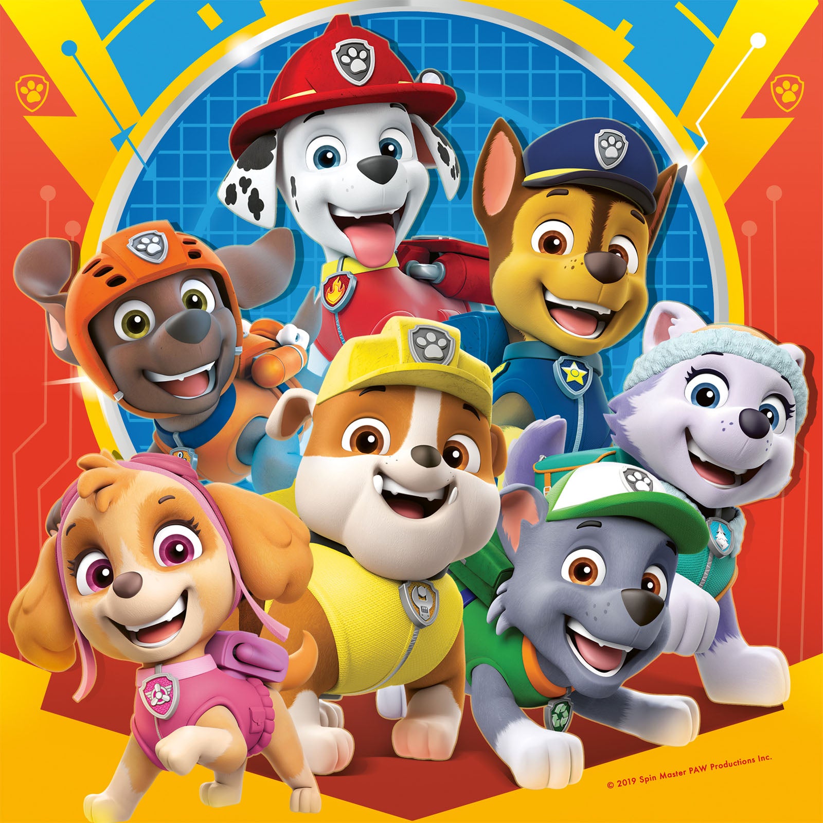 Paw Patrol - 3 x 49 Piece Puzzles