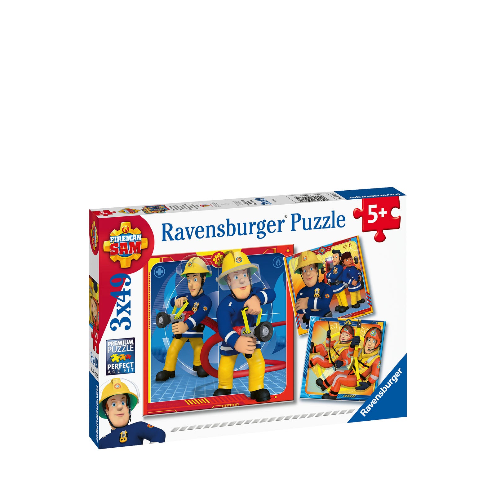 Fireman Sam - 3 x 49 Piece Puzzles