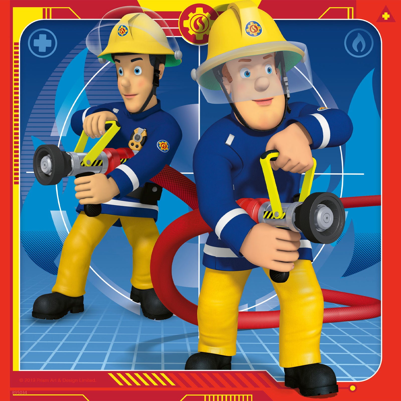 Fireman Sam - 3 x 49 Piece Puzzles