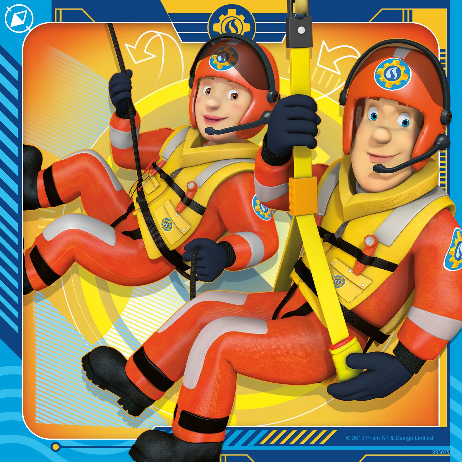 Fireman Sam - 3 x 49 Piece Puzzles