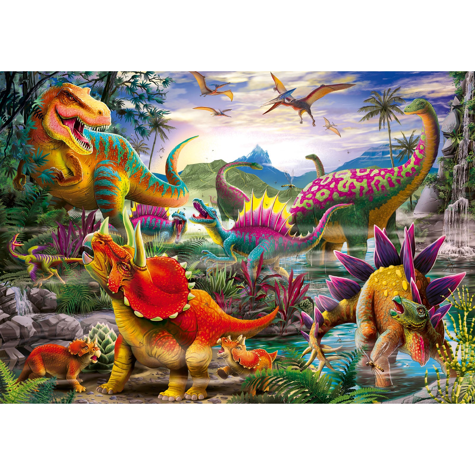 T-Rex Terror - 35 Piece Puzzle