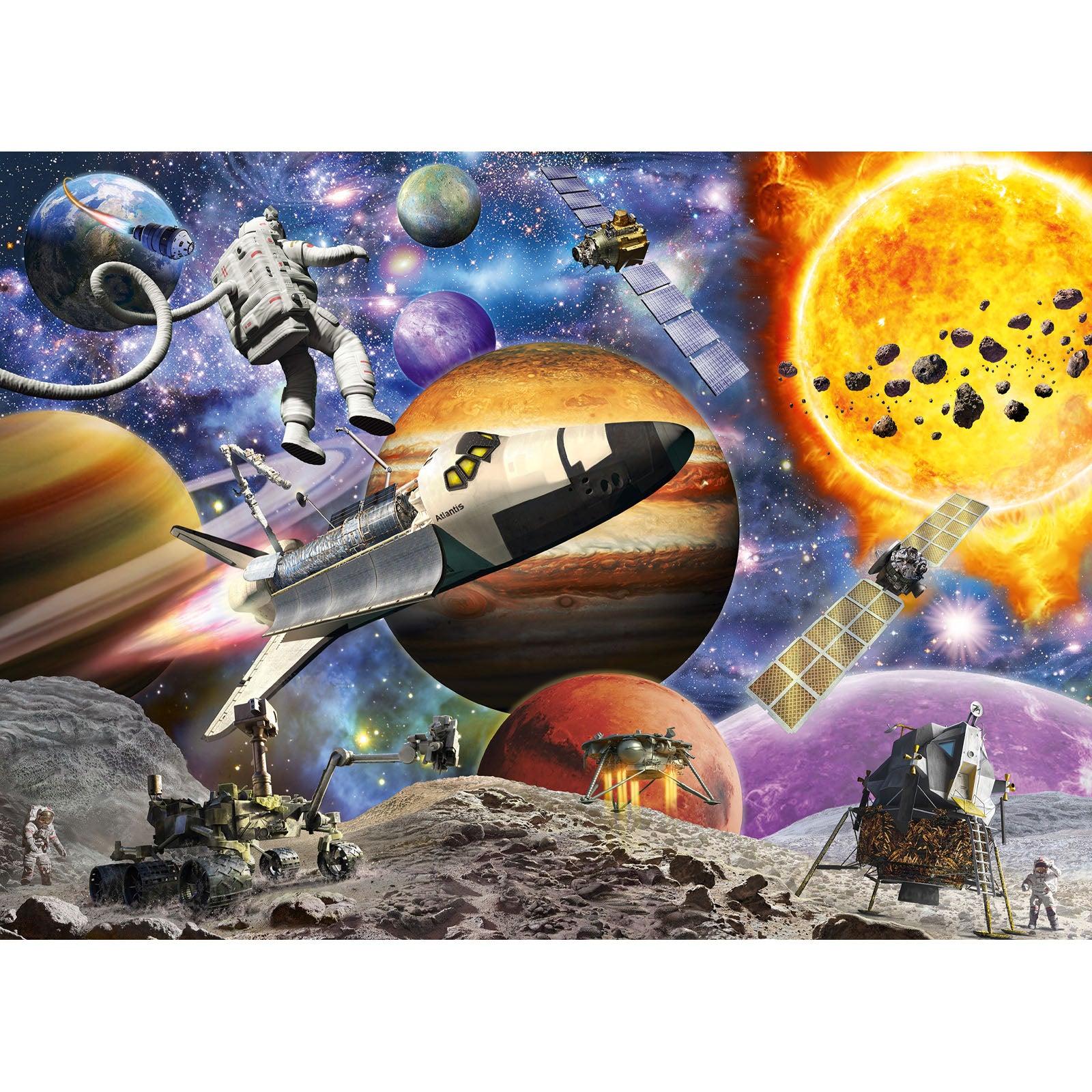 Explore Space - 60 Piece Puzzle