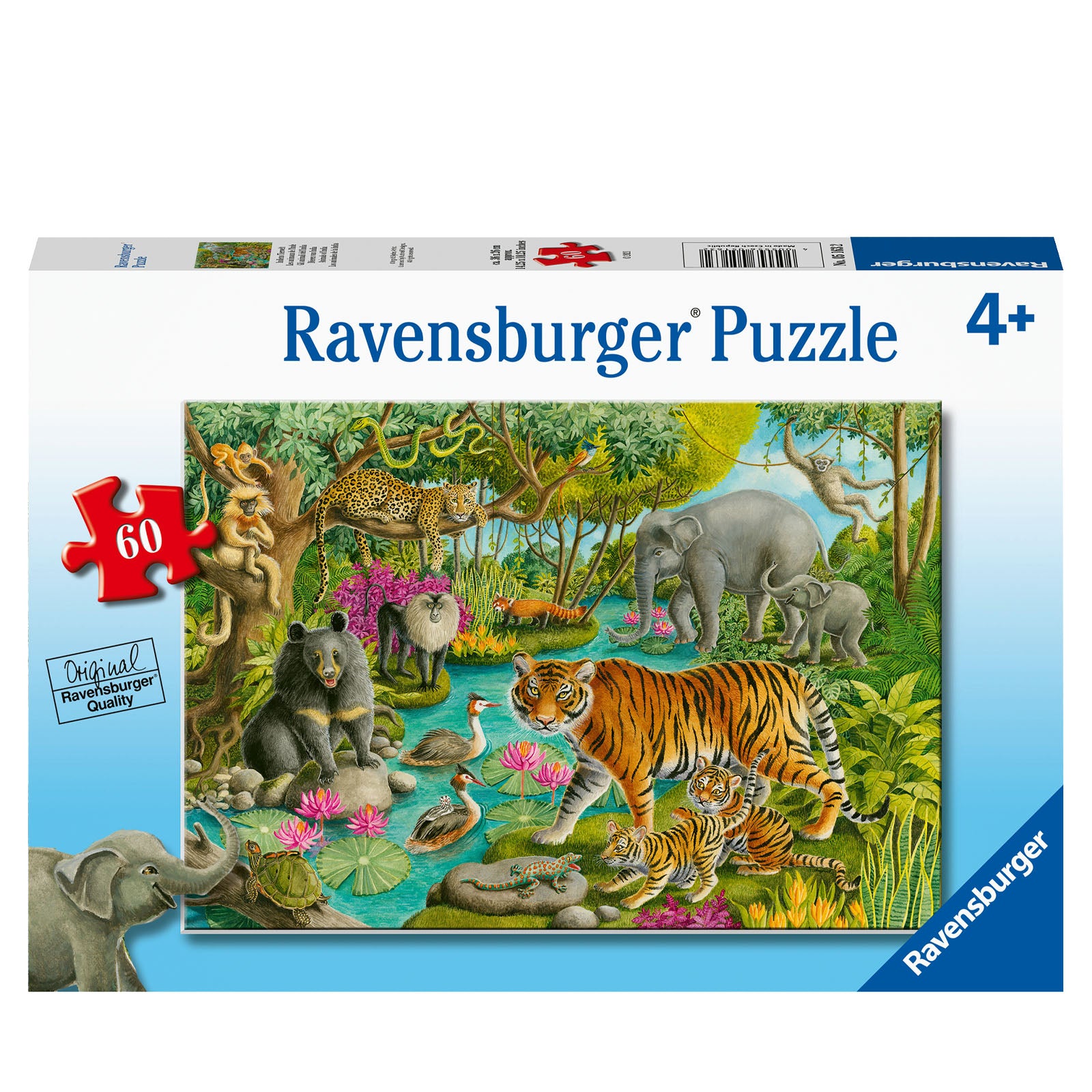 Ravensburger Animals of India - 60 Piece Puzzle