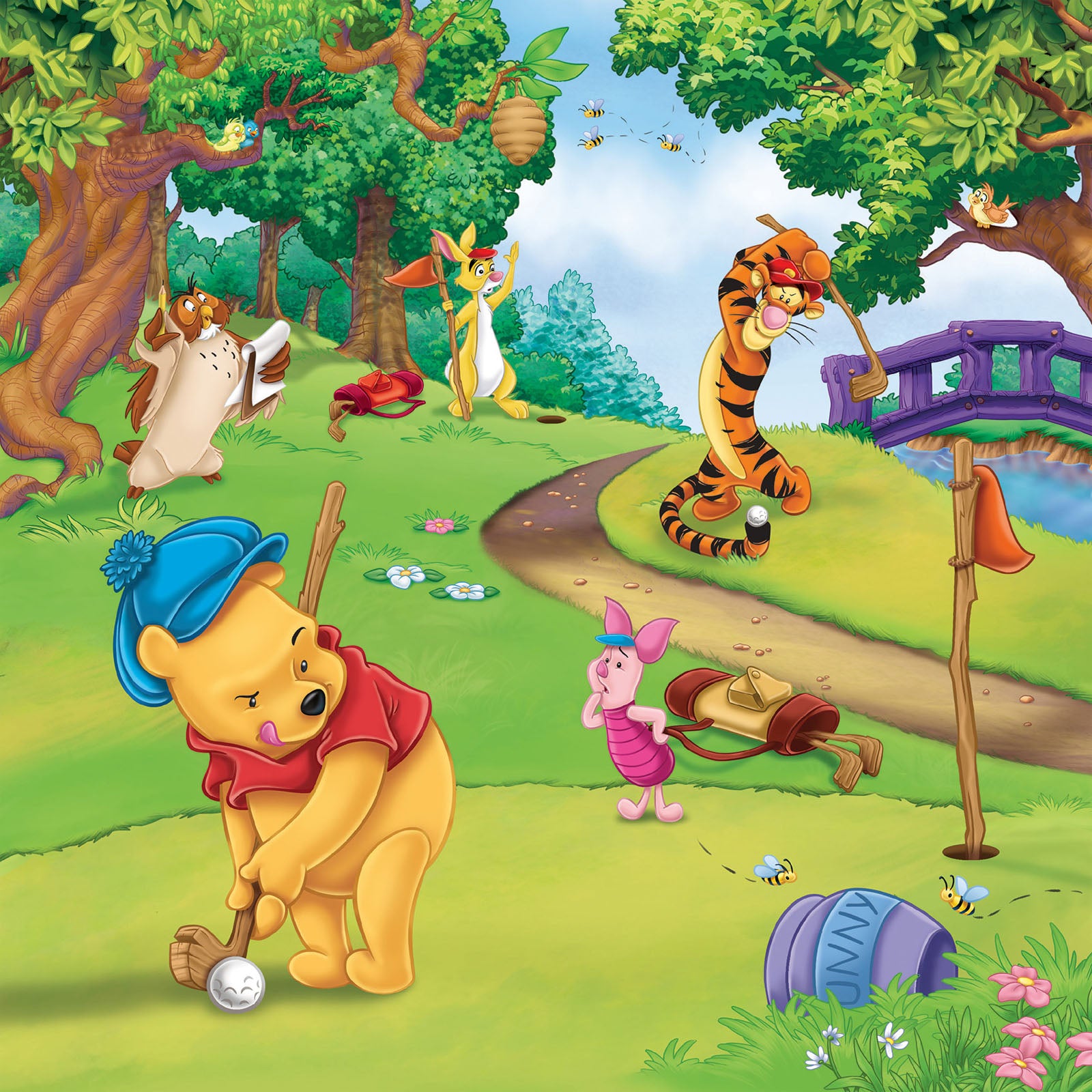 Winnie the Pooh - 3 x 49 Piece Puzzles