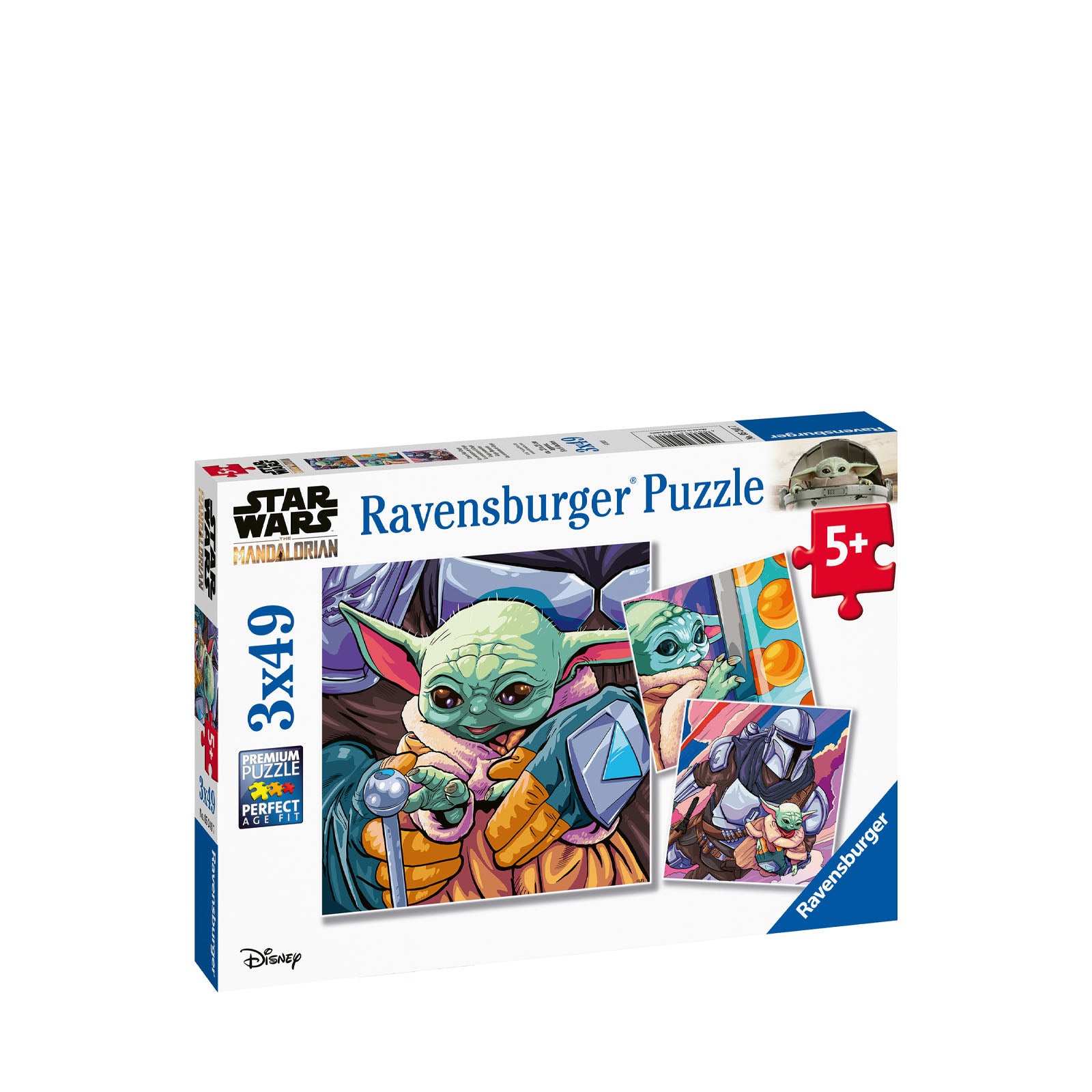 Star Wars The Mandalorian - 3 x 49 Piece Puzzles