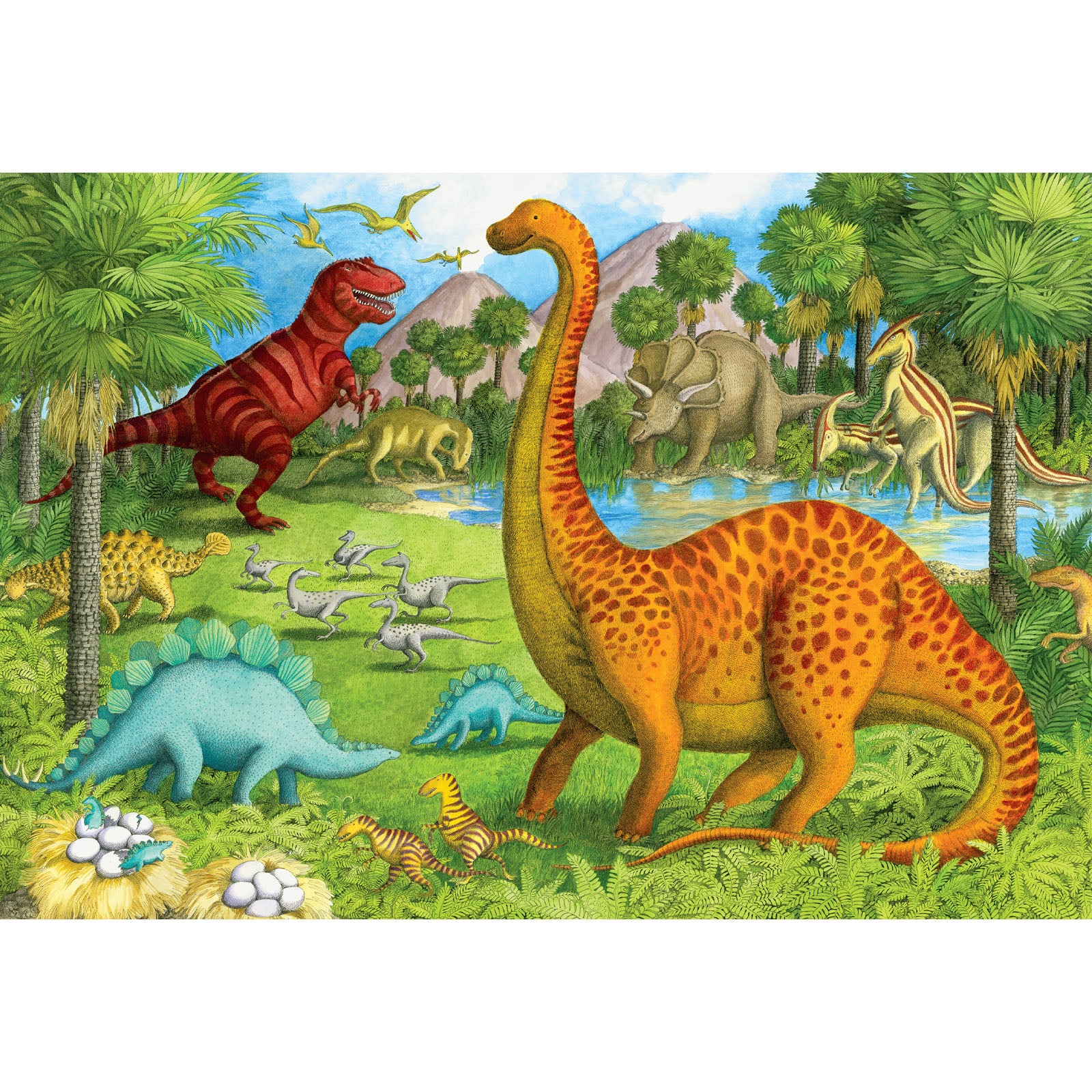 Dinosaur Pals - 24 Piece Giant Floor Puzzle