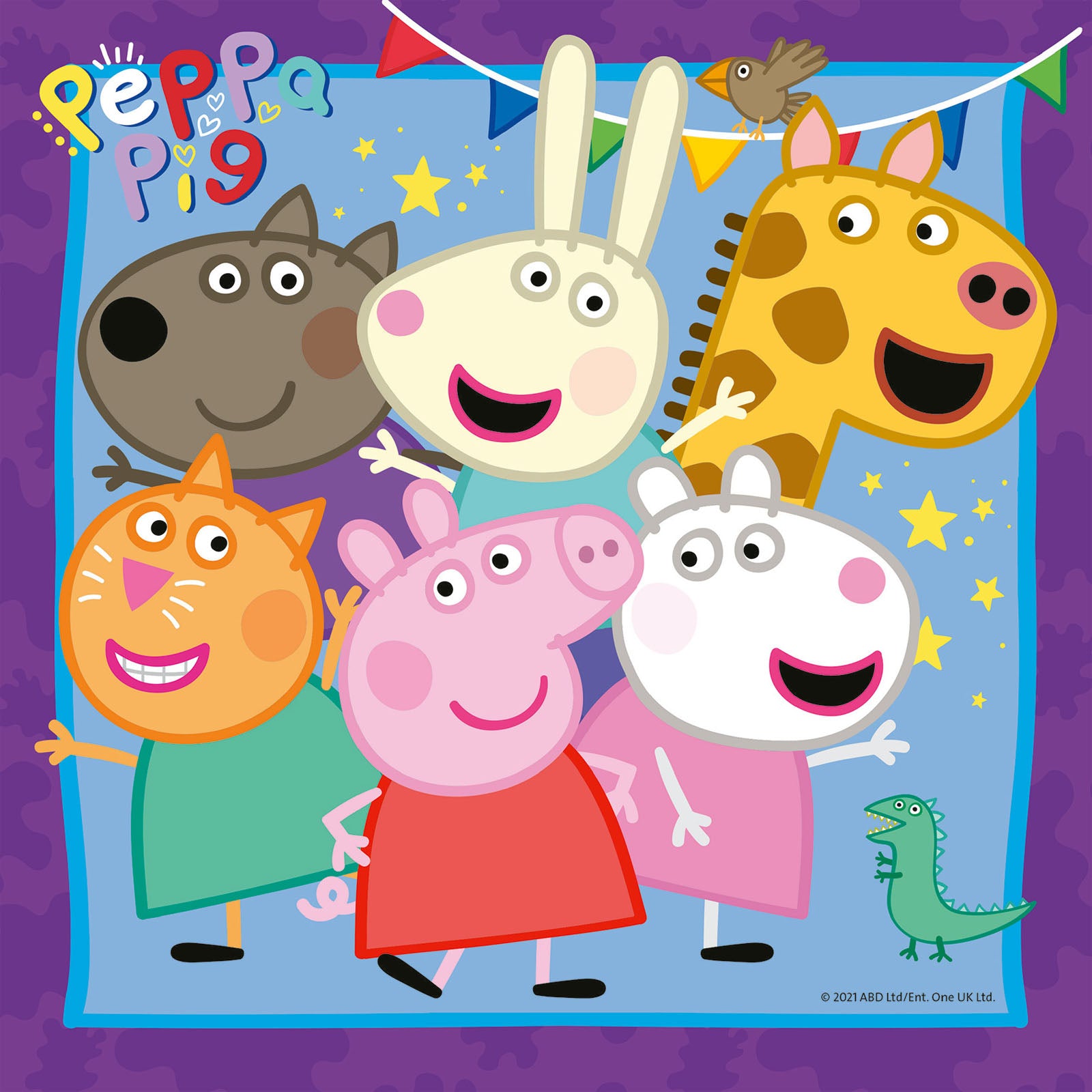 Peppa Pig - 3 x 49 Piece Puzzles